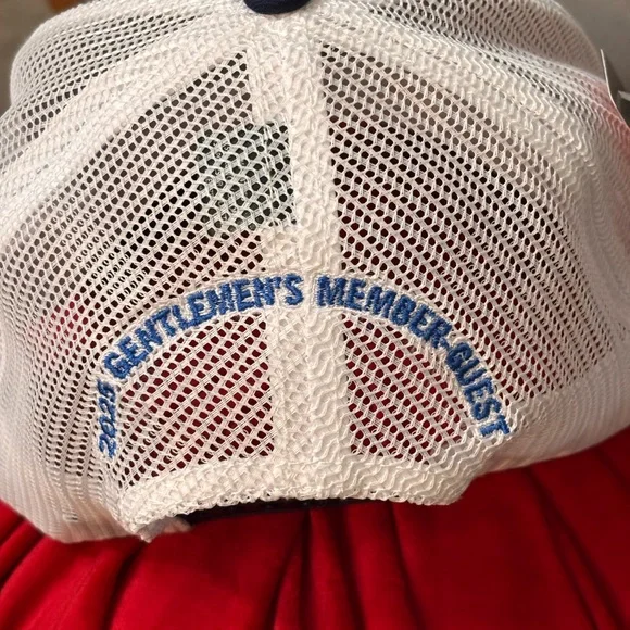 Navy and White Cap Sea Island baseball cap. NWT - Picture 3 of 9